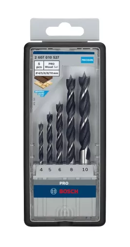 Assortiment 5 mèches à bois robust-line BOSCH